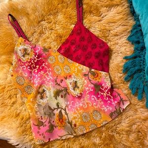 Pink Floral Victoria’s Secret Cami